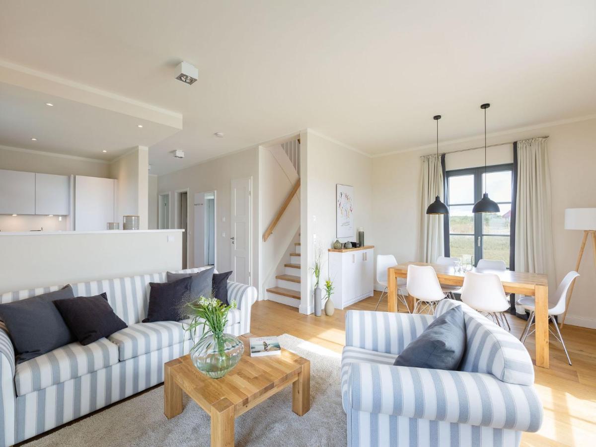 Reetland Am Meer - Premium Reetdachvilla Mit 2 Schlafzimmern, Sauna Und Kamin E04 Dranske Kültér fotó